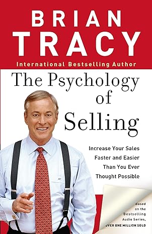 The Psychology of Selling Book By Brian Tracy
